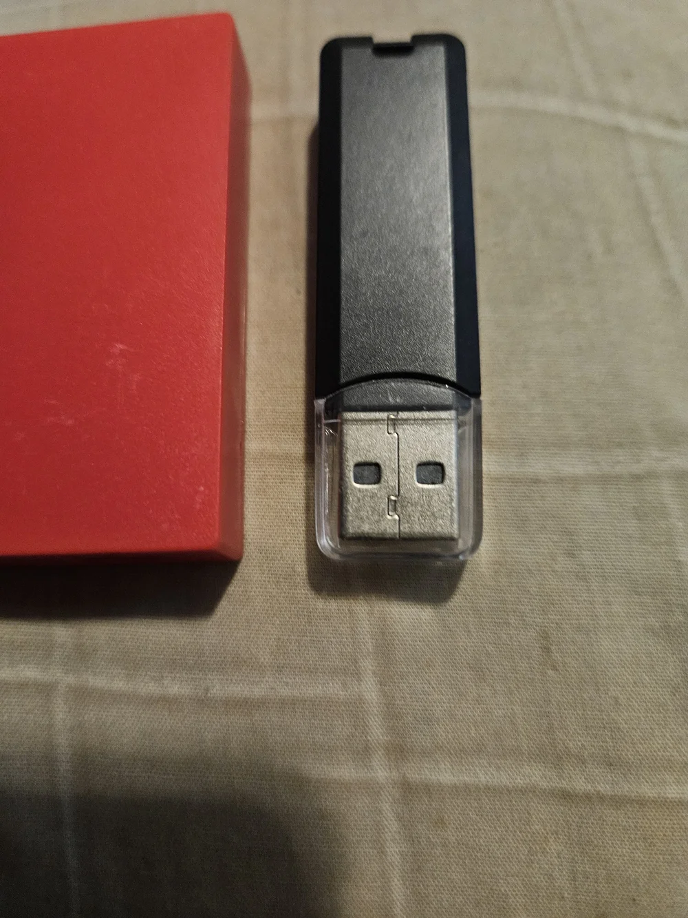 Nintendo Red Portable Memory Card Reader & SDXC USB Adapter Set